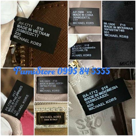 are any michael kors bags made in vietnam|real Michael Kors bag inside.